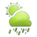 sun and rain icon